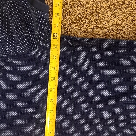 Tommy Hilfiger XXL polo type pullover short sleeve Men's cotton blend shirt coll - Picture 6 of 11